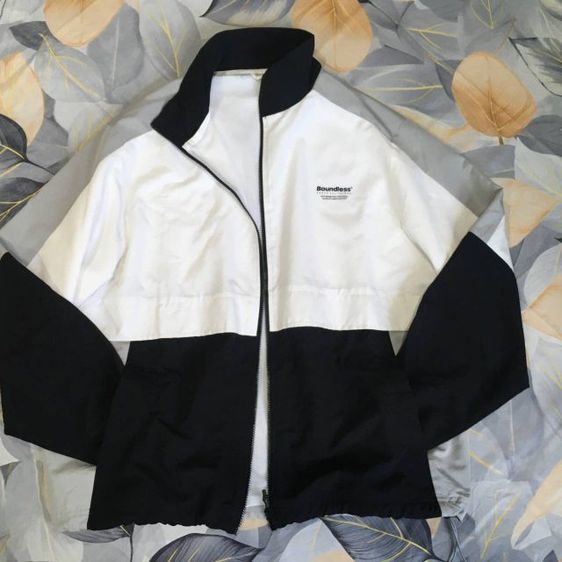 เสื้อแจ็คเก็ต SPAO 'Boundless' Color Block Jacket สีคุมโทน สไตล์เกาหลี 🇰🇷 รูปที่ 8