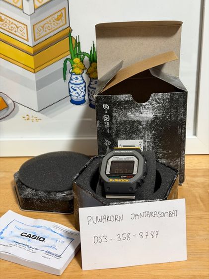 ดำ G-Shock ขาย g shock dw-5610MT-1