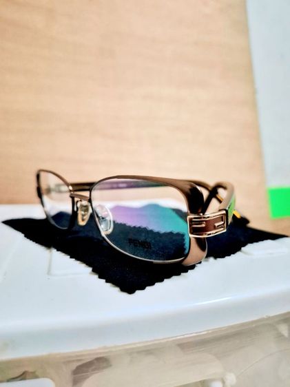 🔥 แว่นตา Fendi วินเทจ สีบรอนซ์ ลายโมโนแกรม รุ่น F944 👓❕️🔥🔥 รูปที่ 5