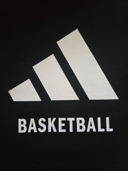 เสื้อยืด adidas Basketball ผู้ชาย สีดํา JI7098 รูปที่ 3