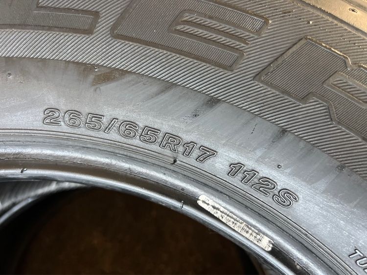ยาง Bridgestone Dueler HT 265 65 17 คู่ 1600 บาท สภาพดี รูปที่ 5