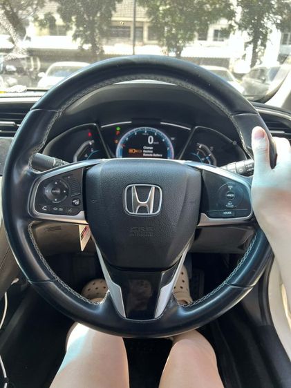 Honda Civic 2018 1.8 EL i-VTEC เบนซิน ไม่ติดแก๊ส เกียร์อัตโนมัติ ขาว รูปที่ 2