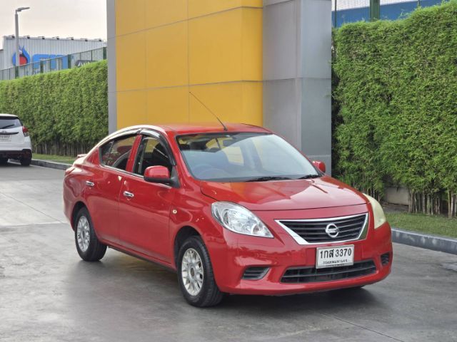 Nissan Almera 2013 1.2 E Sedan เบนซิน ไม่ติดแก๊ส เกียร์อัตโนมัติ แดง รูปที่ 2