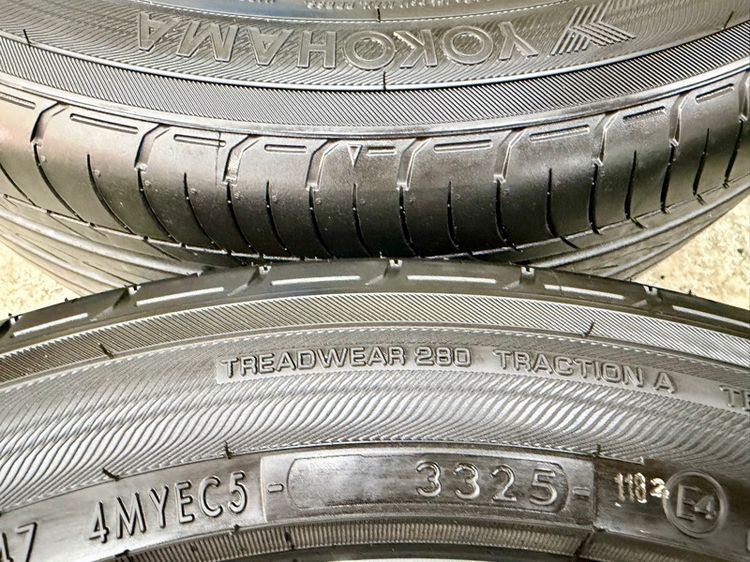 ล้อแม็ก HONDA CIVIC ขอบ 17” ถอดป้ายแดง ยาง YOKOHAMA 215-50R17 ปี 25 ตุ่มหน้ายางยังอยู่ครบ รูปที่ 10