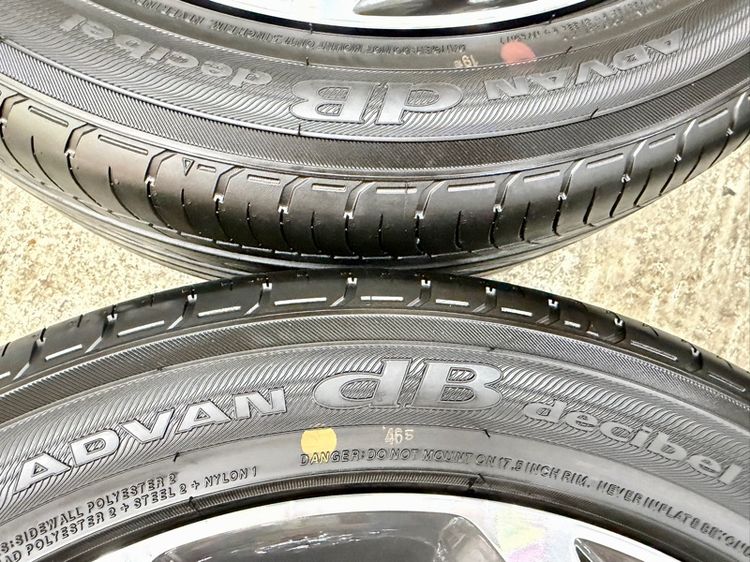 ล้อแม็ก HONDA CIVIC ขอบ 17” ถอดป้ายแดง ยาง YOKOHAMA 215-50R17 ปี 25 ตุ่มหน้ายางยังอยู่ครบ รูปที่ 11