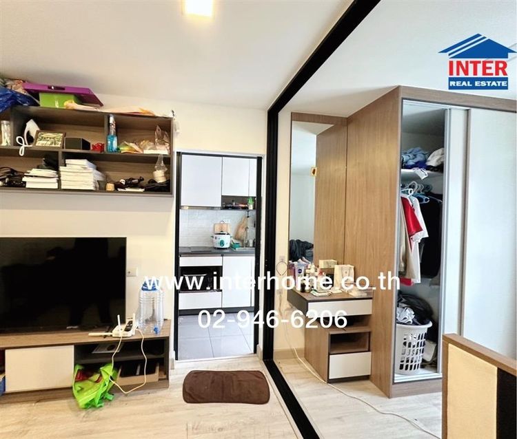 คอนโดมิเนียม 28.27 ตร.ม. เดอะวันพลัสแกรนด์ รามคำแหง ใกล้เดอะมอลล์บางกะปิ ซอยหัวหมาก20 แยก1 ซอยรามคำแหง32 ถนนรามคำแหง เขตบางกะปิ กรุงเทพ รูปที่ 3