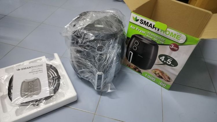 หม้อทอดไร้น้ำมัน หม้ออบรมร้อน 4.5L รูปที่ 5