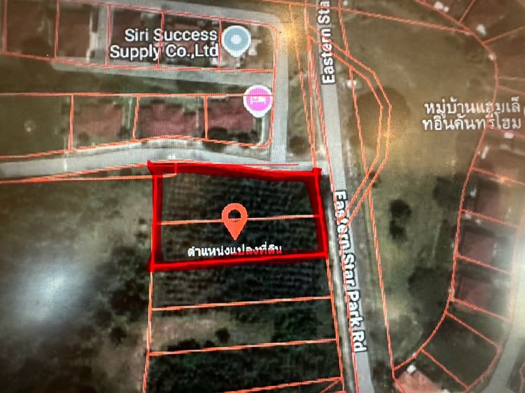 ขายที่ดินเปล่า ทำเลดี ติดสนามกล็อฟ eastern star ตำบลพลา อำเภอบ้านฉาง จังหวัดระยอง