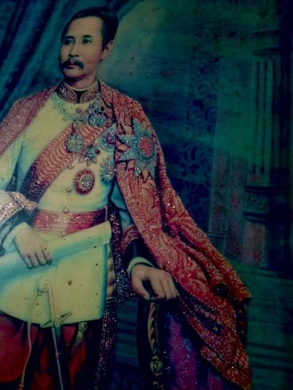 พระบรมฉายาลักษณ์รัชกาลที่ 5 ขนาดใหญ่สภาพเยี่ยม รูปที่ 6