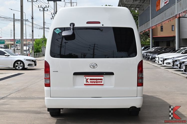 Toyota Commuter 2012 2.7 Van เบนซิน NGV เกียร์ธรรมดา ขาว รูปที่ 4