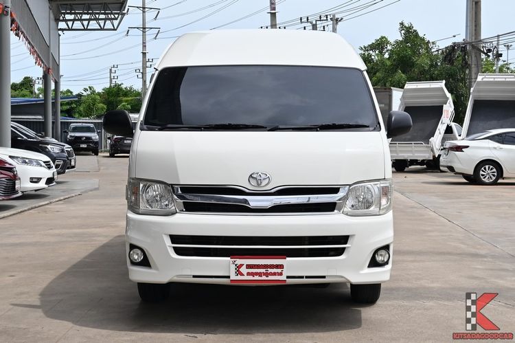 Toyota Commuter 2012 2.7 Van เบนซิน NGV เกียร์ธรรมดา ขาว รูปที่ 2
