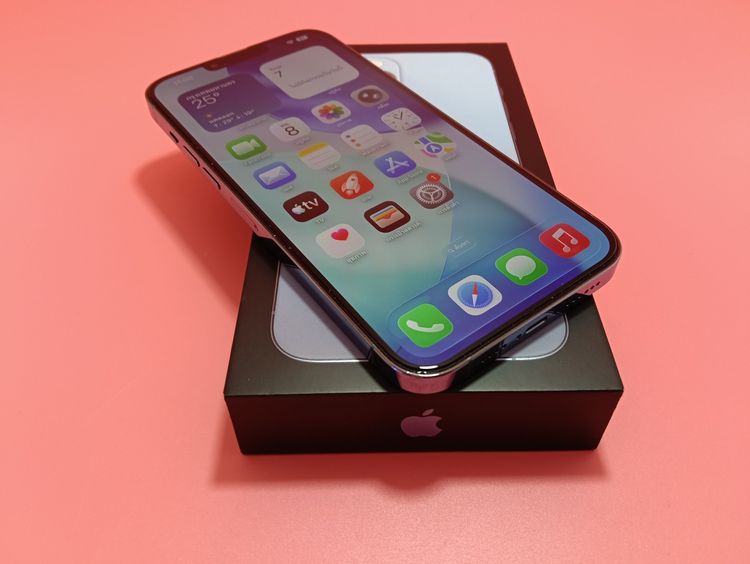 ขาย iPhone 13 Pro Max 256GB สีฟ้า มือสองยกกล่อง สวยกริ๊บ รูปที่ 7