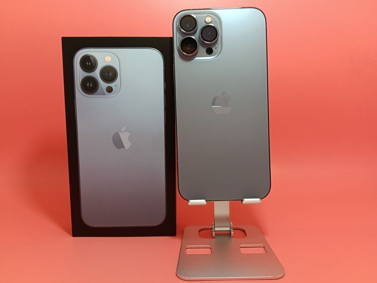 ขาย iPhone 13 Pro Max 256GB สีฟ้า มือสองยกกล่อง สวยกริ๊บ รูปที่ 8