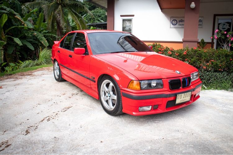 BMW Series 3 1996 323i Sedan เบนซิน LPG เกียร์อัตโนมัติ แดง รูปที่ 2