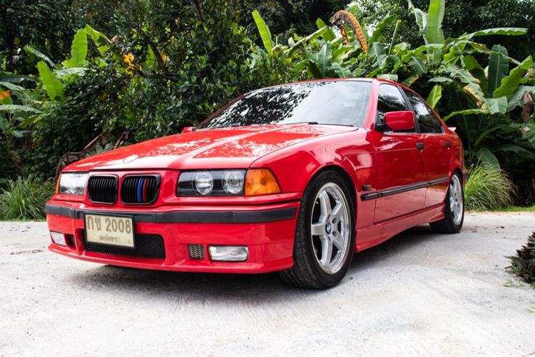 BMW Series 3 1996 323i Sedan เบนซิน LPG เกียร์อัตโนมัติ แดง รูปที่ 3