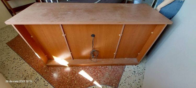 ชั้นวางทีวี ชั้นวางของ ทำจากไม้ สภาพดี รูปที่ 4