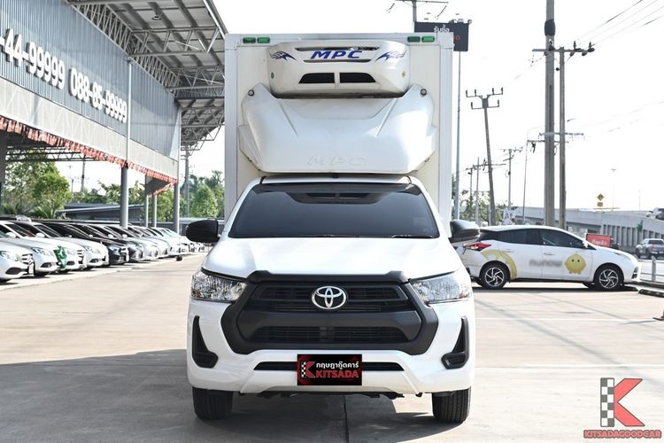 Toyota Hilux Revo 2023 2.4 Entry Pickup ดีเซล ไม่ติดแก๊ส เกียร์อัตโนมัติ ขาว รูปที่ 2