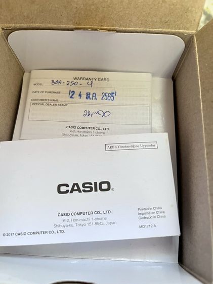 Casio Baby-G BGA-250 Series - สีชมพูพาสเทล รูปที่ 4