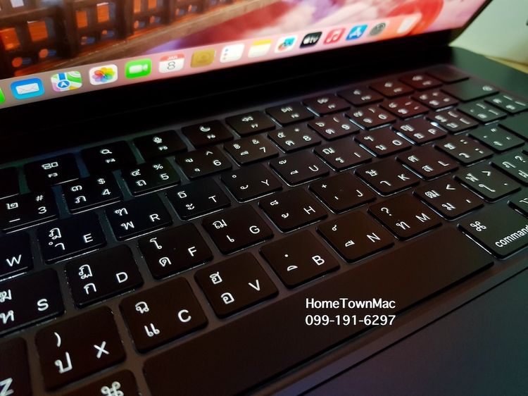 MacbookAir (Retina15-inch, 2024) M3 8-Core CPU 10-Core GPU SSD 256Gb Ram 8Gb สี Midnight ครบกล่อง มีประกัน รูปที่ 8