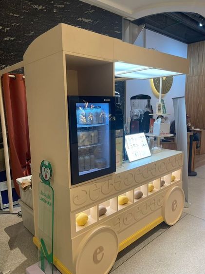 บูธ​ขายสินค้า​ เหมาะขายเครื่องดื่ม