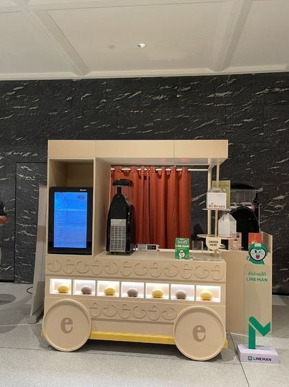 บูธ​ขายสินค้า​ เหมาะขายเครื่องดื่ม รูปที่ 4