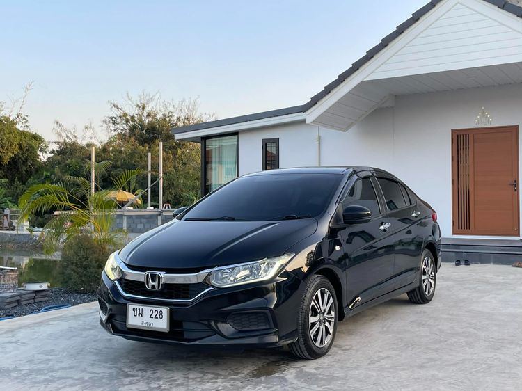รถ Honda City 1.5 Sv Plus i-VTEC สี ดำ