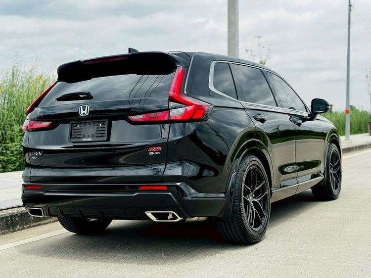 Honda CR-V 2023 2.0 eHEV RS 4WD Utility-car ไฮบริด ไม่ติดแก๊ส เกียร์อัตโนมัติ ดำ รูปที่ 2