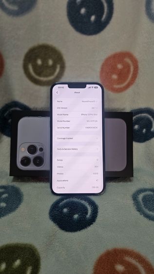 iPhone 13 Pro Max 128GB สีฟ้า (Sierra Blue) รูปที่ 4