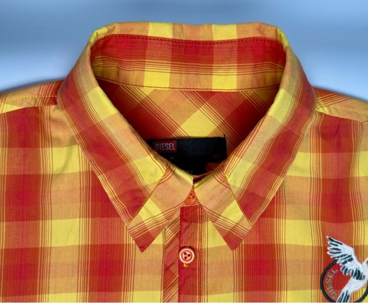 ⚠️รุ่นใหม่‼️เสื้อเชิ้ต DIESEL ของแท้ แบบสวย สีสดใส โลโก้เด่น รูปที่ 7