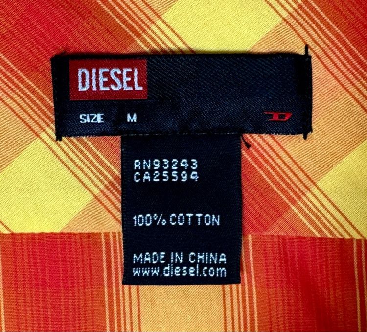 ⚠️รุ่นใหม่‼️เสื้อเชิ้ต DIESEL ของแท้ แบบสวย สีสดใส โลโก้เด่น รูปที่ 2