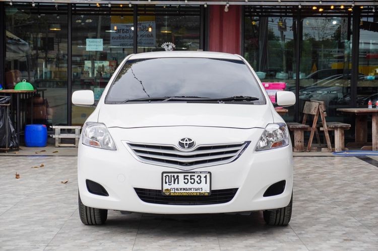 Toyota Vios 2012 1.5 J Sedan เบนซิน ไม่ติดแก๊ส เกียร์อัตโนมัติ ขาว รูปที่ 2