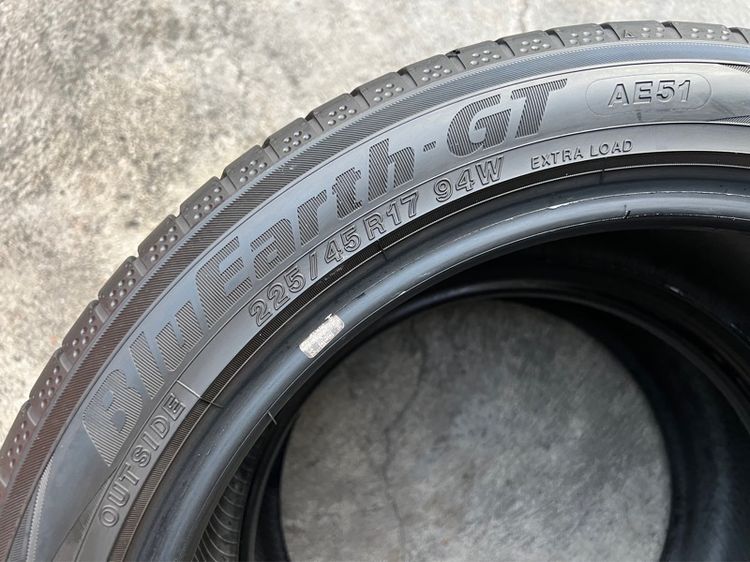 ยาง Yokohama BluEarth GT 225 45 17 คู่ 1200 บาท สภาพดี Japan🇯🇵 รูปที่ 6