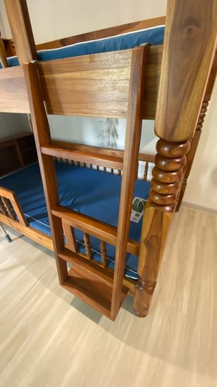 เตียงไม้สัก 2 ชั้น รูปที่ 5