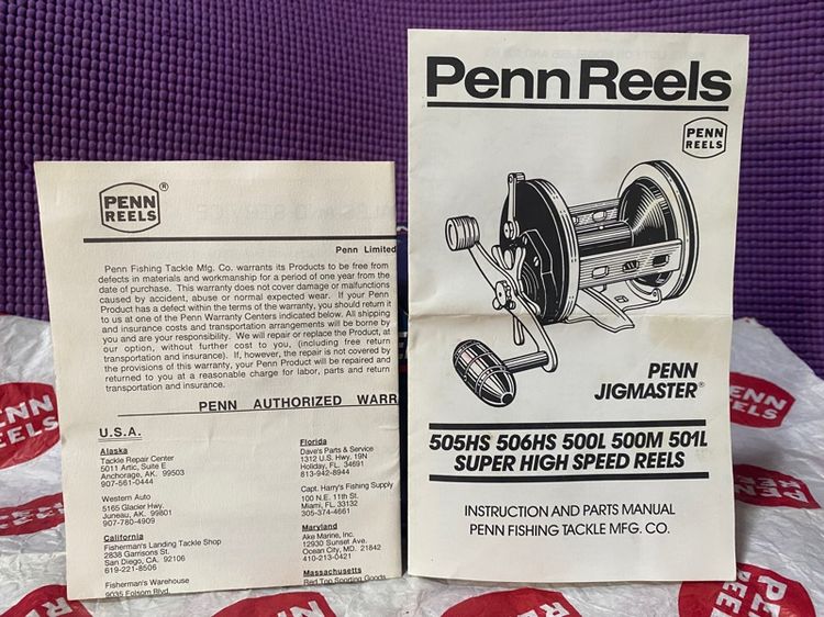 รอก PENN 500L Jigmaster (Made in USA) รูปที่ 10