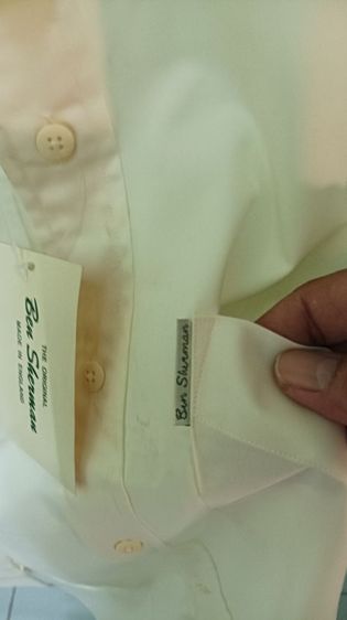 เสื้อเชิ้ตแบน Ben Sherman 
Made in Englandใหม่ป้ายห้อย