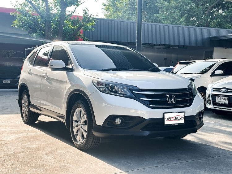Honda CR-V 2013 2.0 E 4WD Utility-car เบนซิน เกียร์อัตโนมัติ ขาว รูปที่ 3