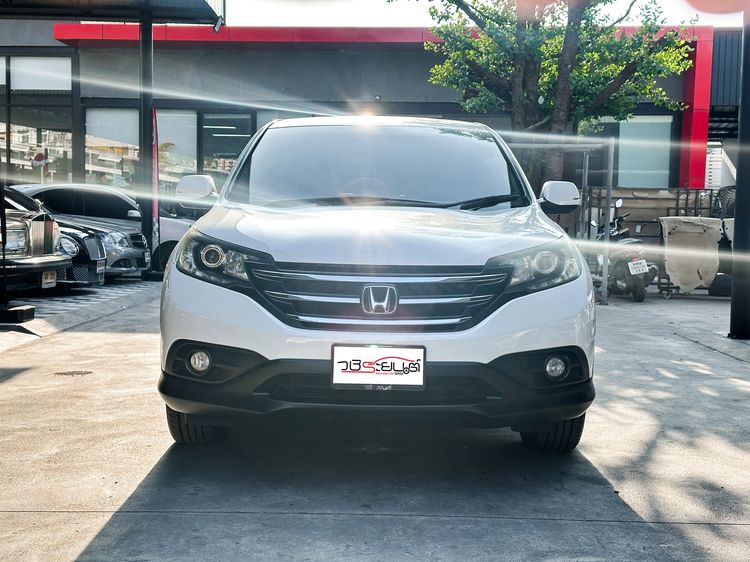 Honda CR-V 2013 2.0 E 4WD Utility-car เบนซิน เกียร์อัตโนมัติ ขาว รูปที่ 2
