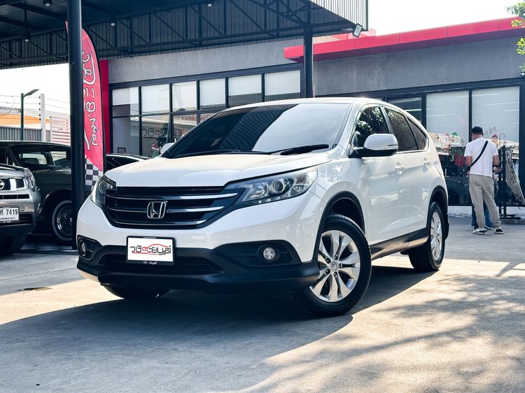 รถ Honda CR-V 2.0 E 4WD สี ขาว