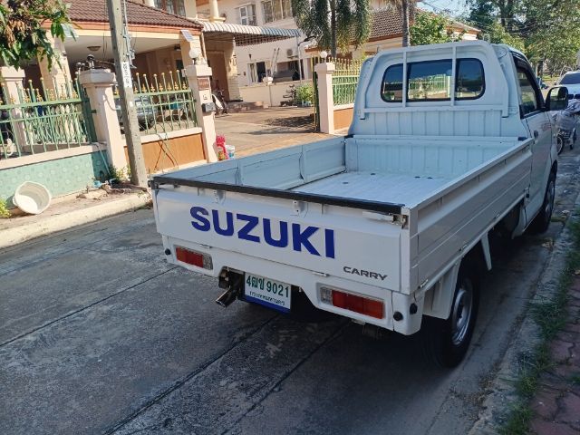 Suzuki Carry 2018 1.6 Pickup เบนซิน ไม่ติดแก๊ส เกียร์ธรรมดา ขาว รูปที่ 2