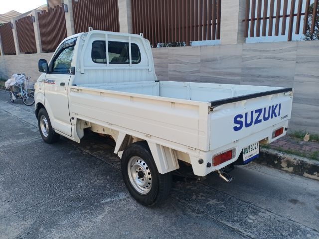 Suzuki Carry 2018 1.6 Pickup เบนซิน ไม่ติดแก๊ส เกียร์ธรรมดา ขาว รูปที่ 3