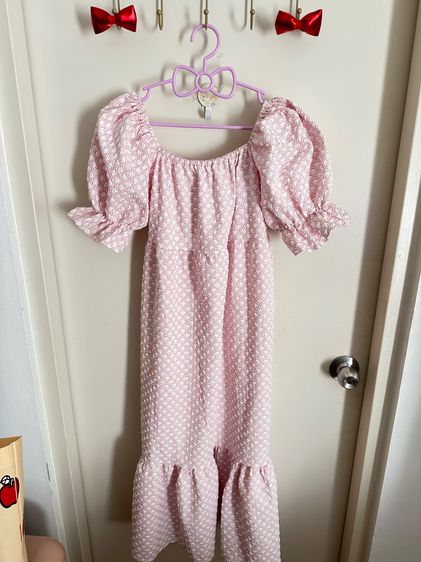 อื่นๆ EU 42.5 อื่นๆ แขนสั้น เดรส ลายดอก มือ2 สภาพดี 