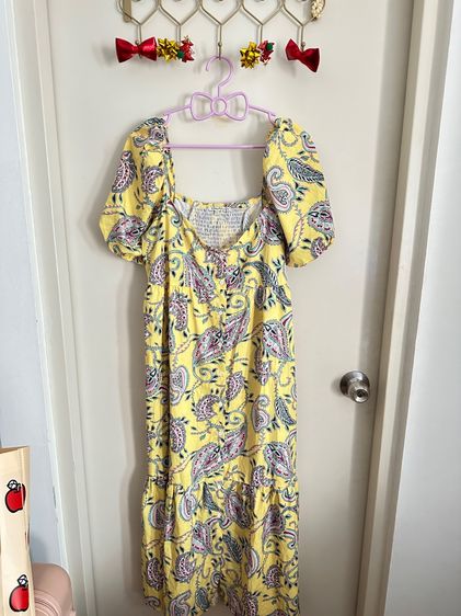 เดรส ลายดอก มือ2 สภาพดี  รูปที่ 12