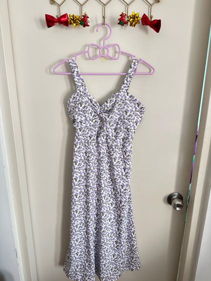 เดรส ลายดอก มือ2 สภาพดี  รูปที่ 14