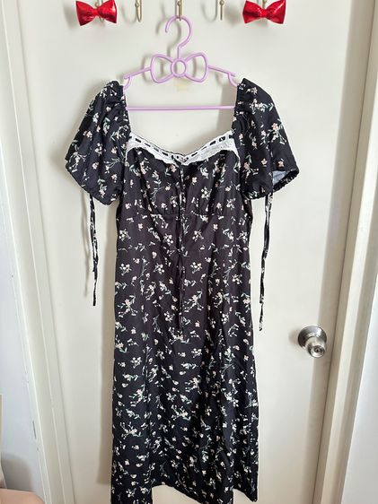 เดรส ลายดอก มือ2 สภาพดี  รูปที่ 9