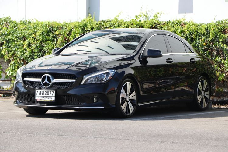 รถ Mercedes-Benz CLA-Class CLA200 สี ดำ