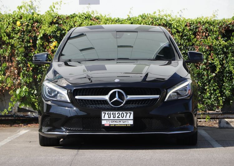 Mercedes-Benz CLA-Class 2017 CLA200 Sedan เบนซิน ไม่ติดแก๊ส เกียร์อัตโนมัติ ดำ รูปที่ 2