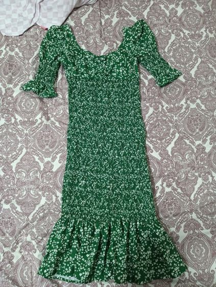 เดรสไซส์ S ผ้ายืดตามตัว ส่งฟรี