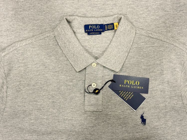 เสื้อโปโล XL เทา แขนสั้น POLO RALPH LAUREN