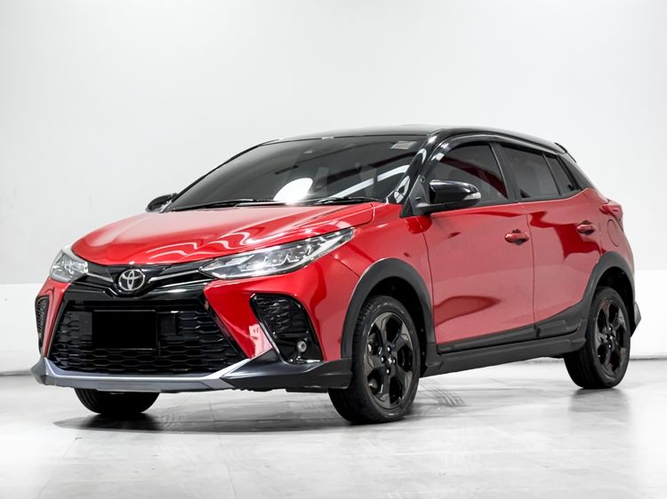 Toyota Yaris 2022 1.2 Sport Premium X Sedan เบนซิน เกียร์อัตโนมัติ แดง
