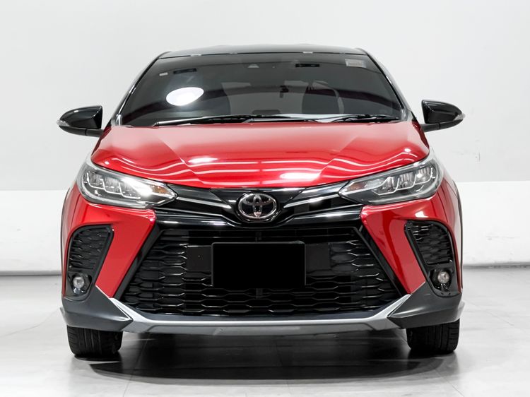 Toyota Yaris 2022 1.2 Sport Premium X Sedan เบนซิน เกียร์อัตโนมัติ แดง รูปที่ 2